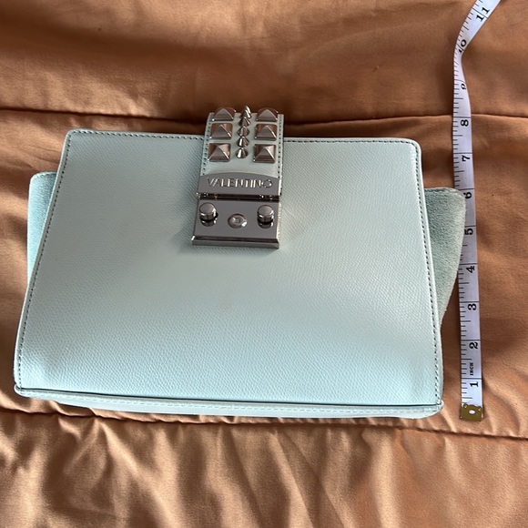 Mario Valentino Kiki Cross Body Bag Mint Color - Picture 7 of 11